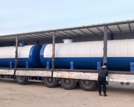 Две наземные емкости для воды 30 м3